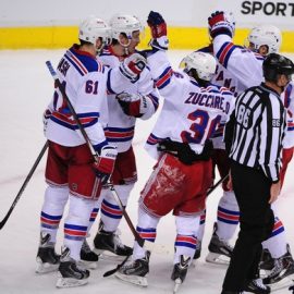 NHL: New York Rangers at Vancouver Canucks