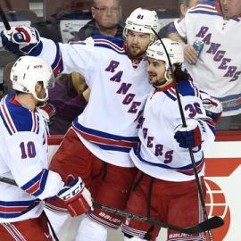 NHL: New York Rangers at Calgary Flames