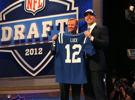 Roger Goodell, Andrew Luck