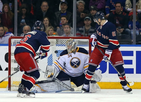 NHL: Buffalo Sabres at New York Rangers