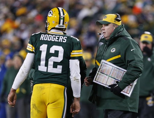 Mike McCarthy, Aaron Rodgers