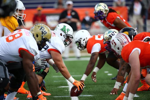 Senior Bowl North Practice