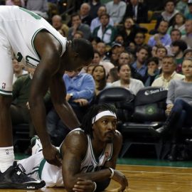 gerald wallace on the floor