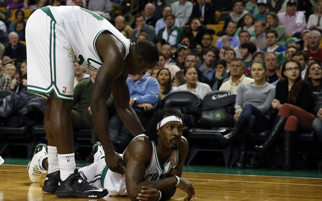 gerald wallace on the floor