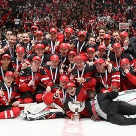 Team Canada Gold Medal Picture