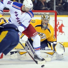 NHL: New York Rangers at Nashville Predators