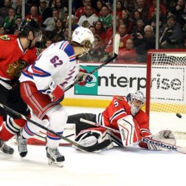 NHL: New York Rangers at Chicago Blackhawks