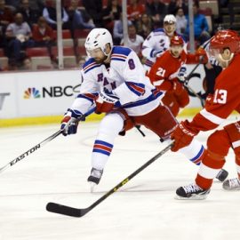 NHL: New York Rangers at Detroit Red Wings