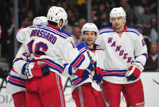 NHL: New York Rangers at Los Angeles Kings