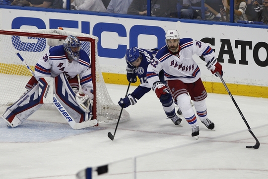 NHL: Stanley Cup Playoffs-New York Rangers at Tampa Bay Lightning