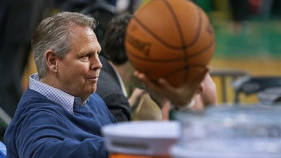 ainge on bench