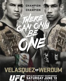 ufc 188: velasquez vs werdum fight card