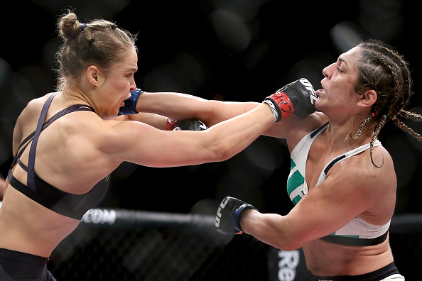 rousey vs correia fight video highlights