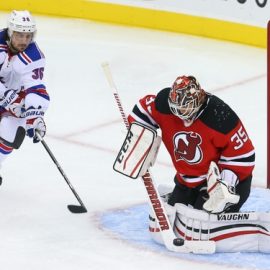 NHL: New York Rangers at New Jersey Devils