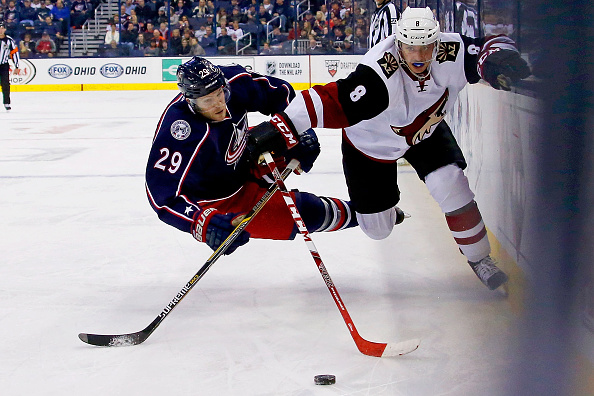 Arizona Coyotes v Columbus Blue Jackets