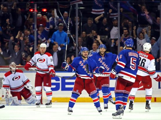 NHL: Carolina Hurricanes at New York Rangers