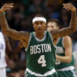 NBA: Philadelphia 76ers at Boston Celtics