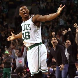 Marcus Smart celebration