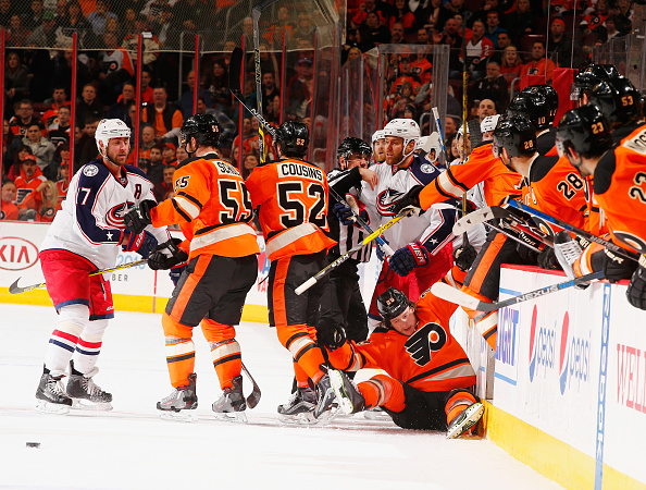 Columbus Blue Jackets v Philadelphia Flyers