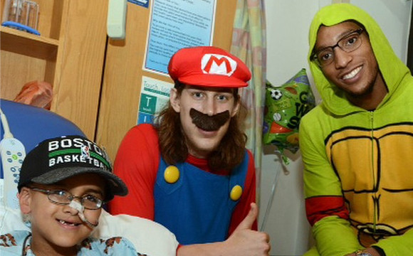 Kelly Olynyk Mario Evan Turner Raphael Halloween