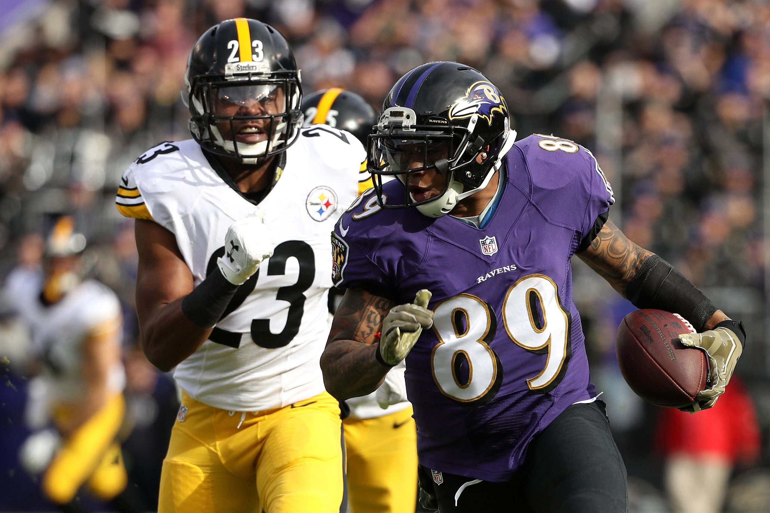 Pittsburgh Steelers v Baltimore Ravens