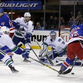 NHL: Vancouver Canucks at New York Rangers