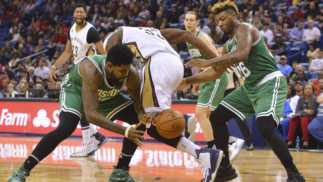 NBA: Boston Celtics at New Orleans Pelicans