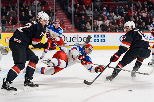 2015 IIHF World Junior Championship - Quarterfinal - United States v Russia