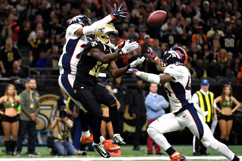 Denver Broncos vs. New Orleans Saints, NFL Week 10