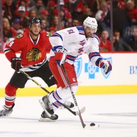 NHL: New York Rangers at Chicago Blackhawks