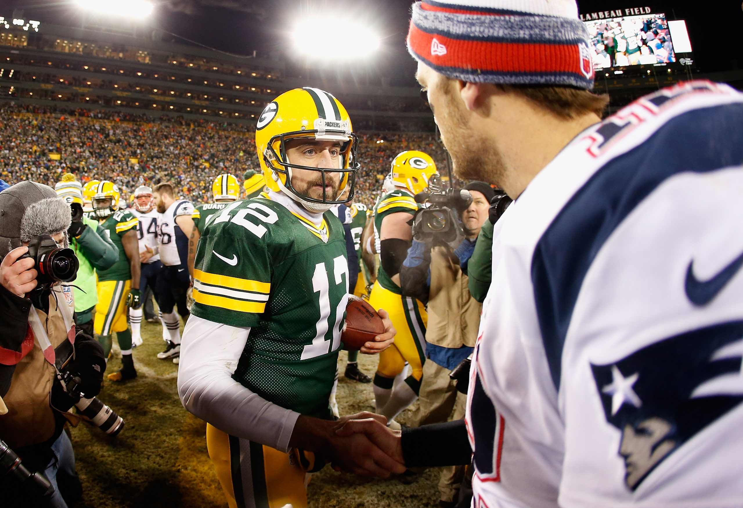 New England Patriots v Green Bay Packers