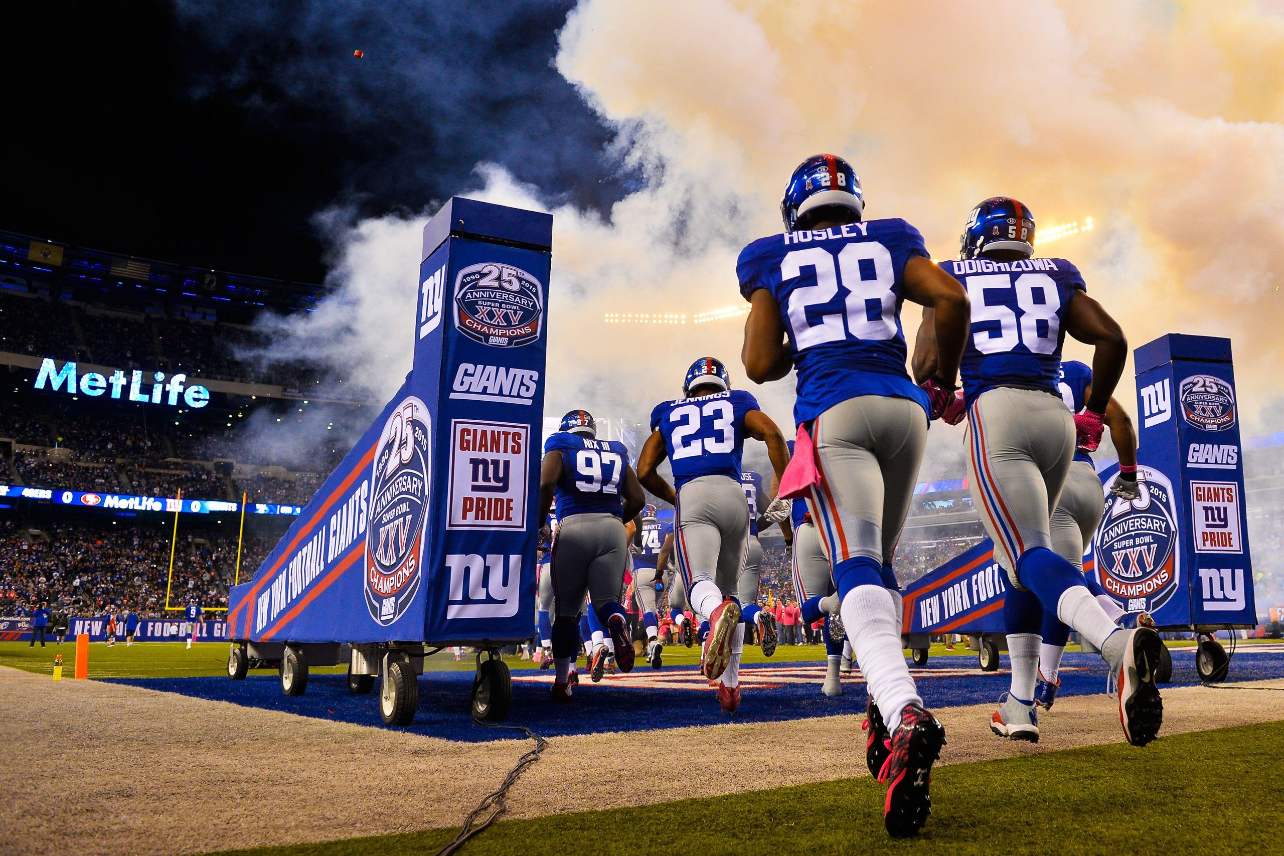 San Francisco 49ers v New York Giants