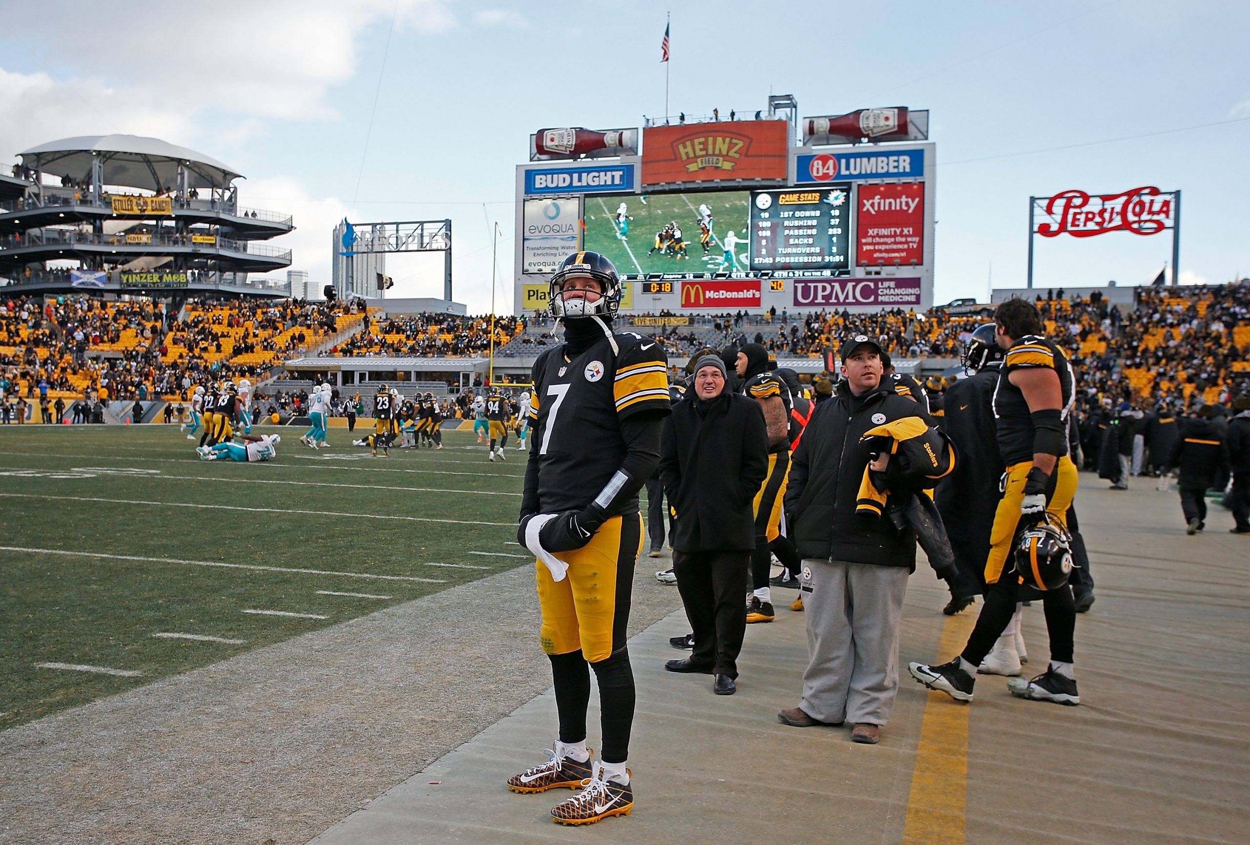 Wild Card Round - Miami Dolphins v Pittsburgh Steelers