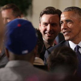 President Obama Welcomes World Series Champion Chicago Cubs To White House