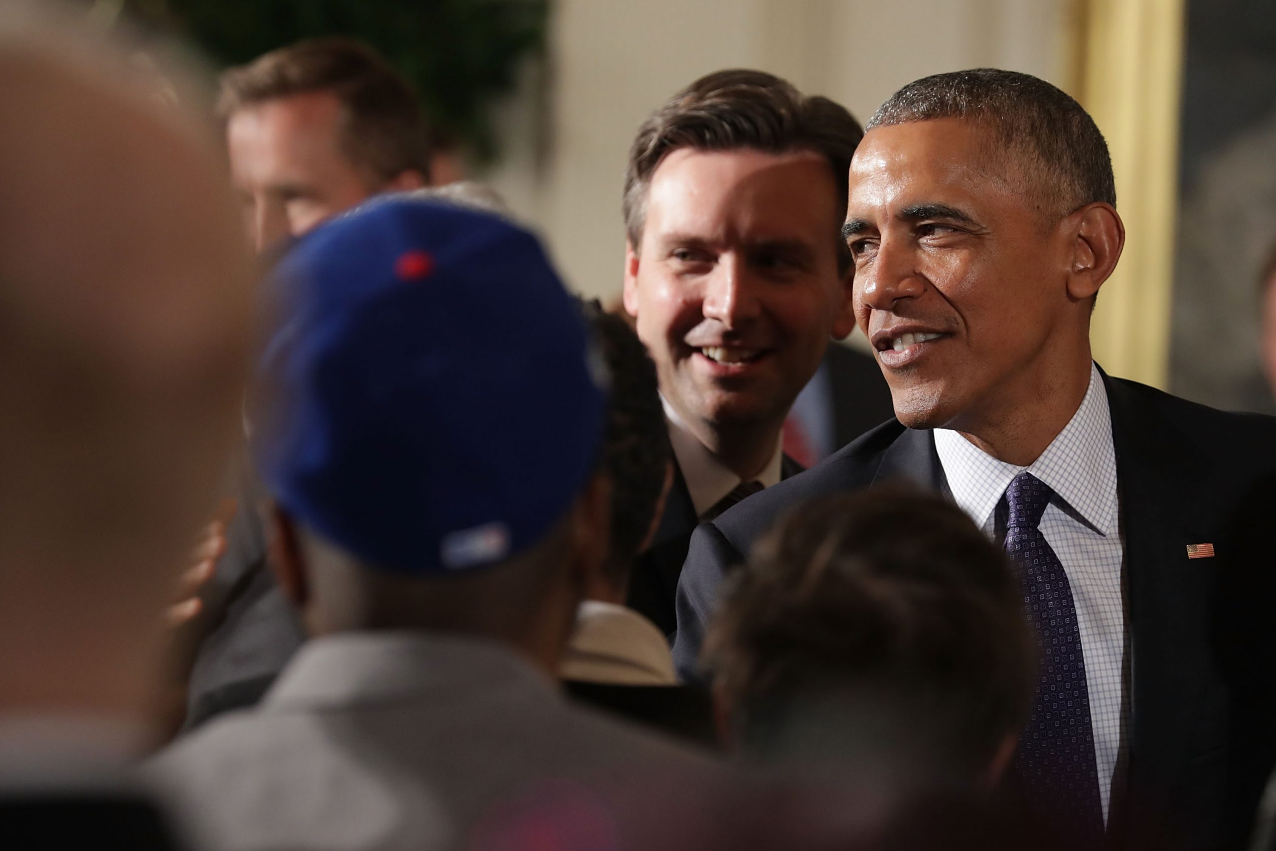 President Obama Welcomes World Series Champion Chicago Cubs To White House