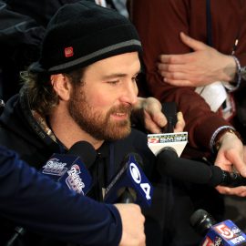 New England Patriots Super Bowl XLVI Media Availability