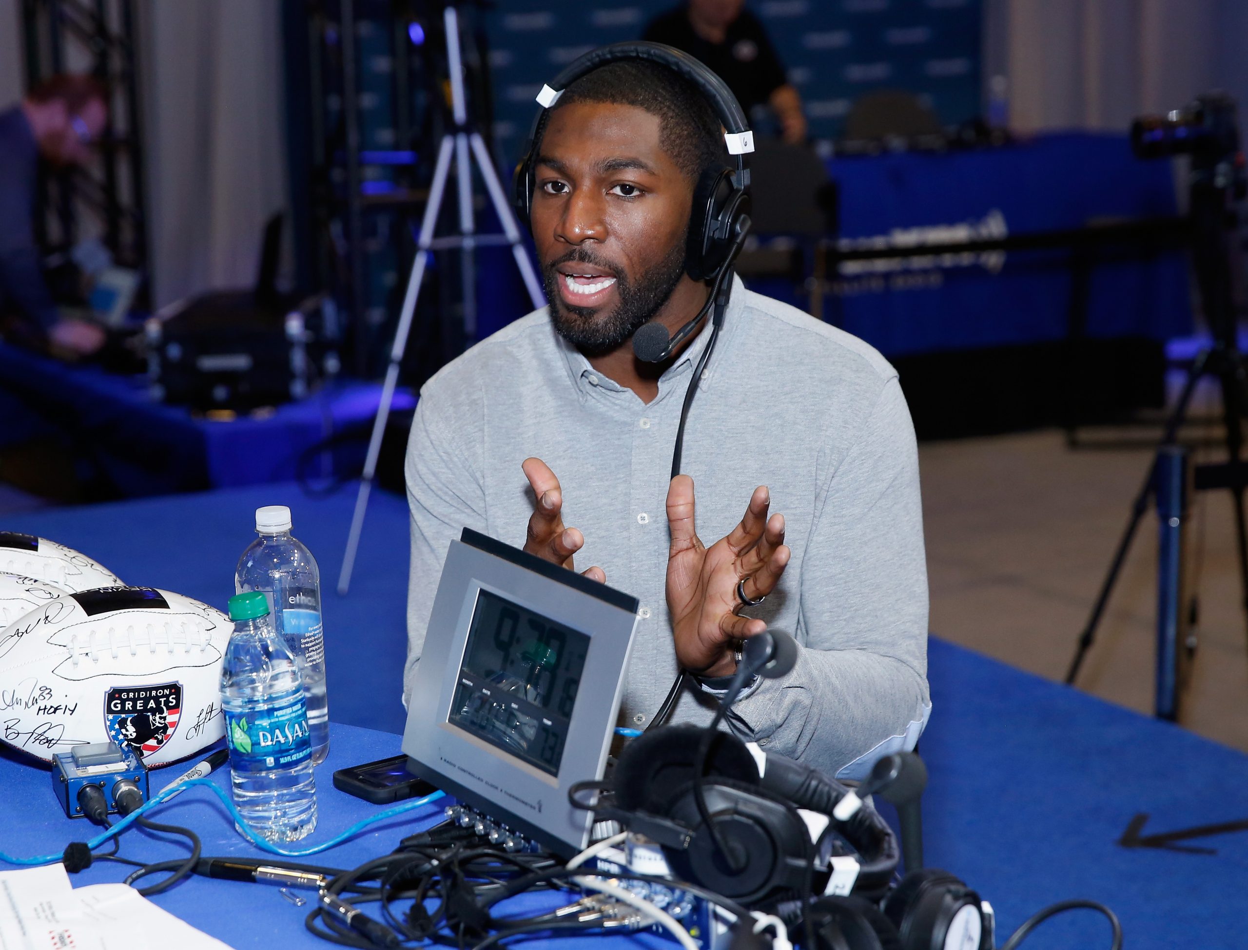 SiriusXM At Super Bowl XLIX Radio Row