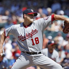 Washington Nationals v Cleveland Indians