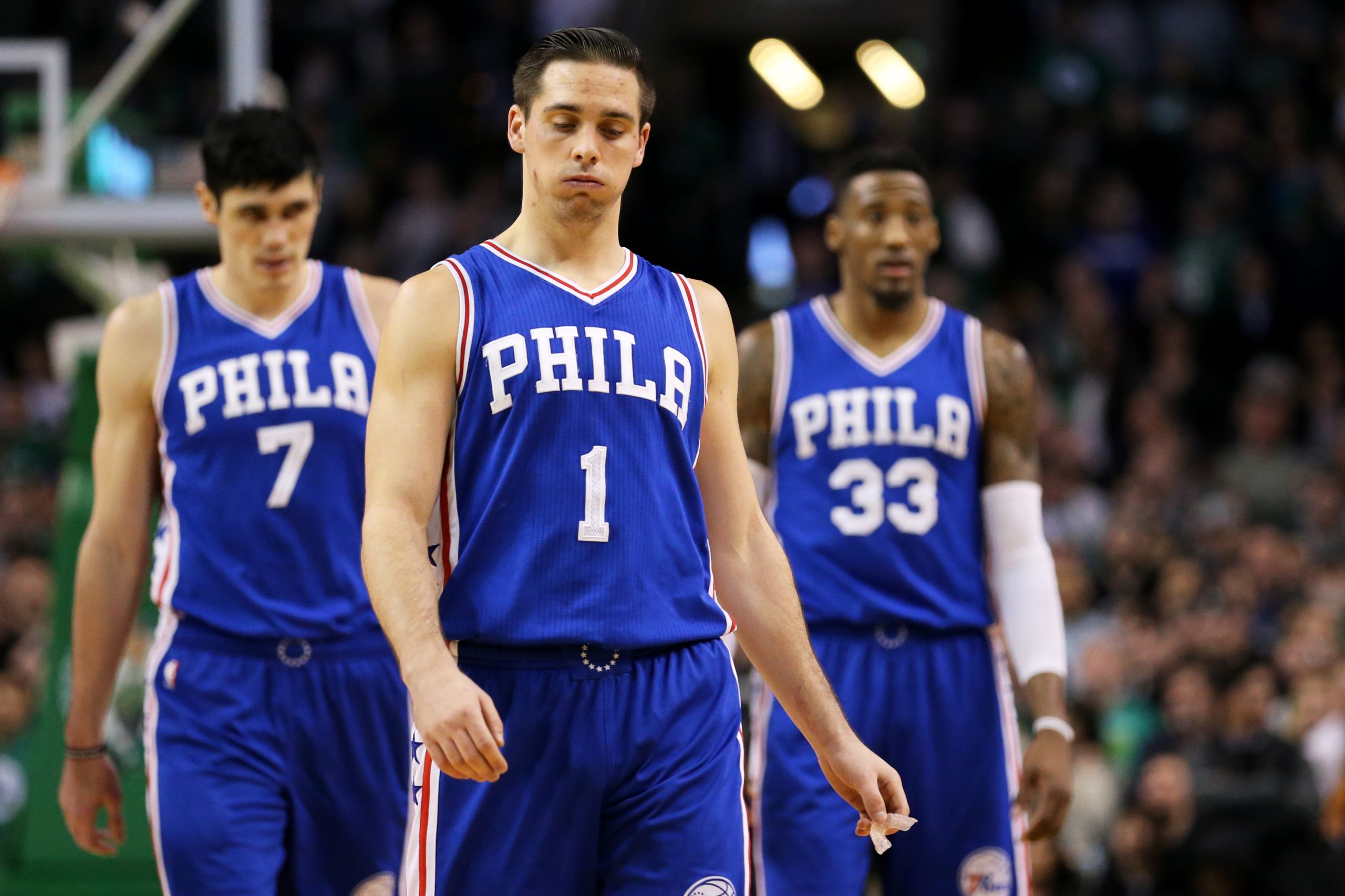 Philadelphia 76ers v Boston Celtics