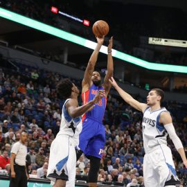 Detroit Pistons v Minnesota Timberwolves