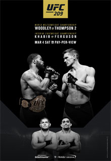 UFC 209 Poster