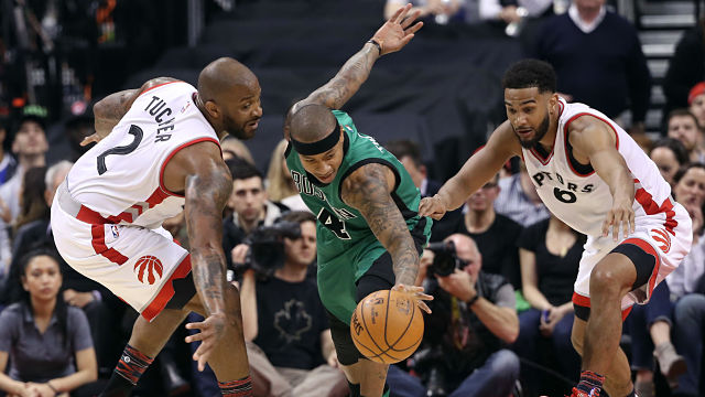 NBA: Boston Celtics at Toronto Raptors