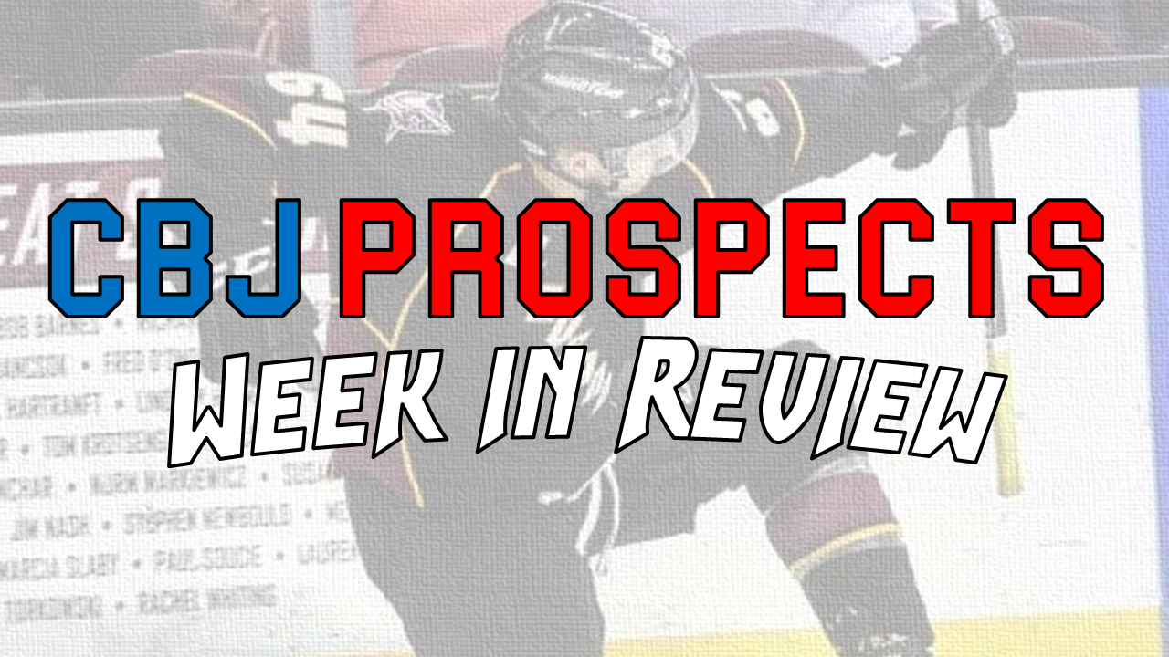 CBJ Prospects Week 13