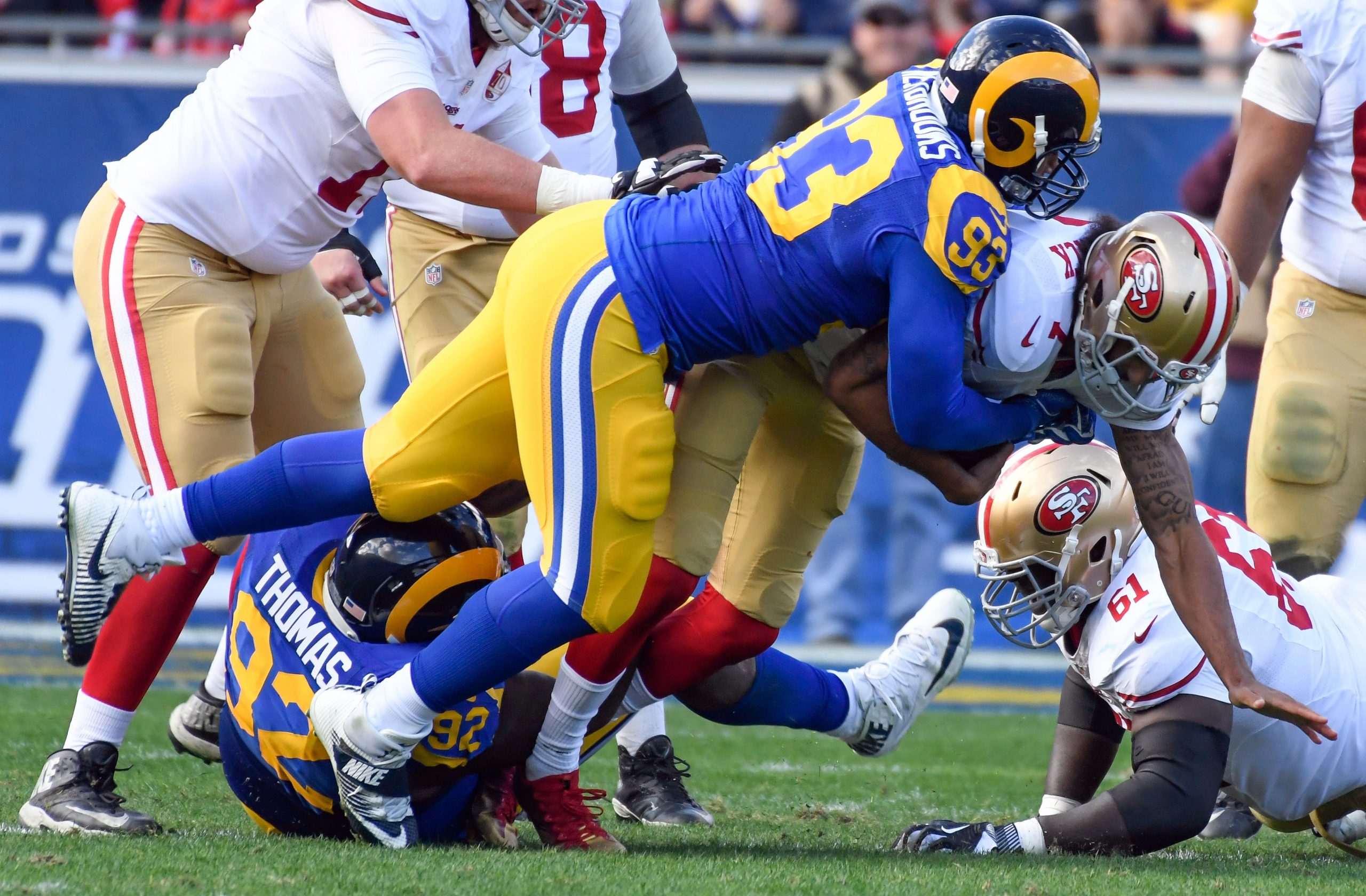 NFL: San Francisco 49ers at Los Angeles Rams