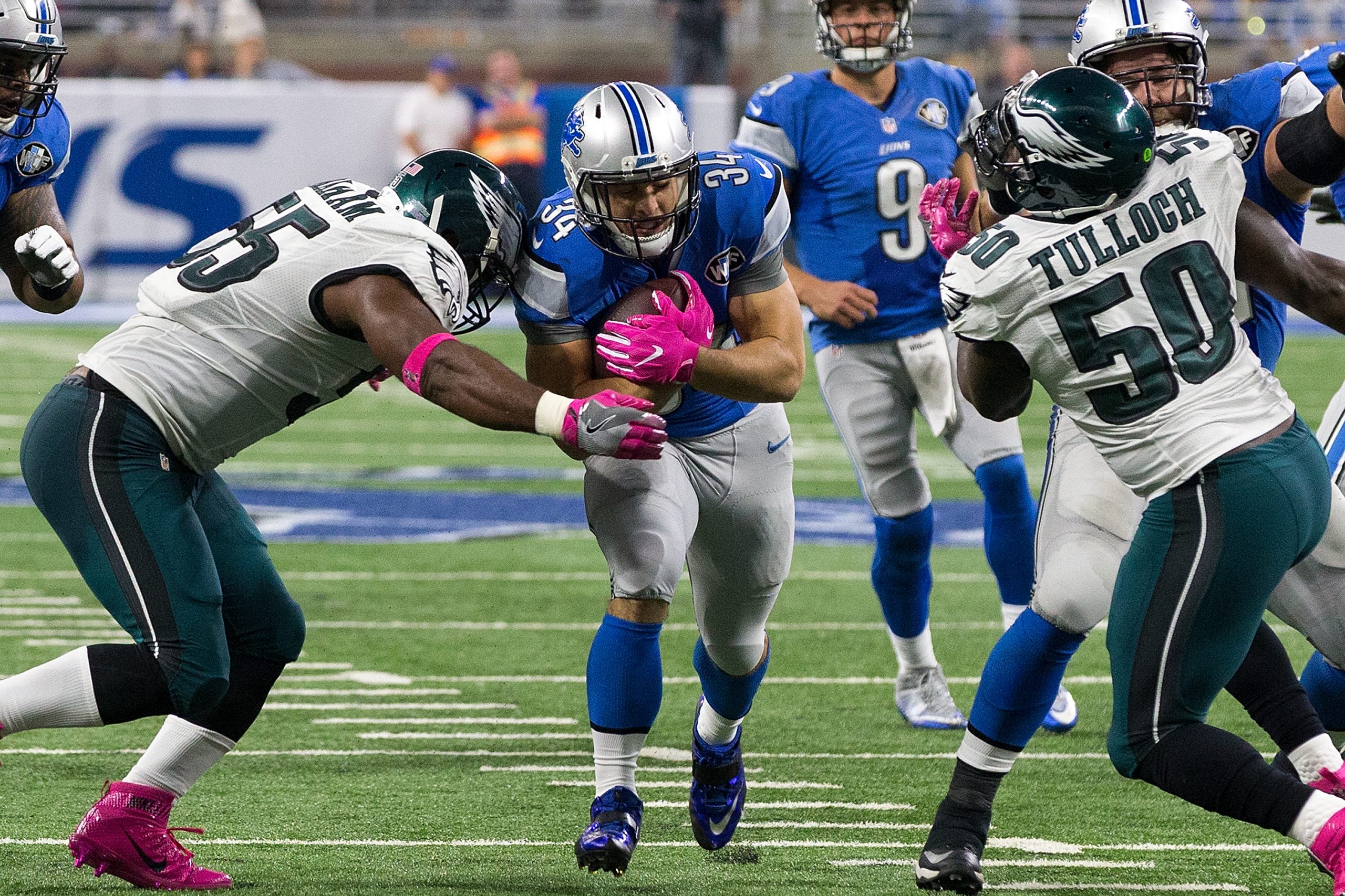 Philadelphia Eagles v Detroit Lions