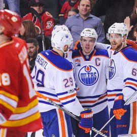 Edmonton Oilers v Calgary Flames