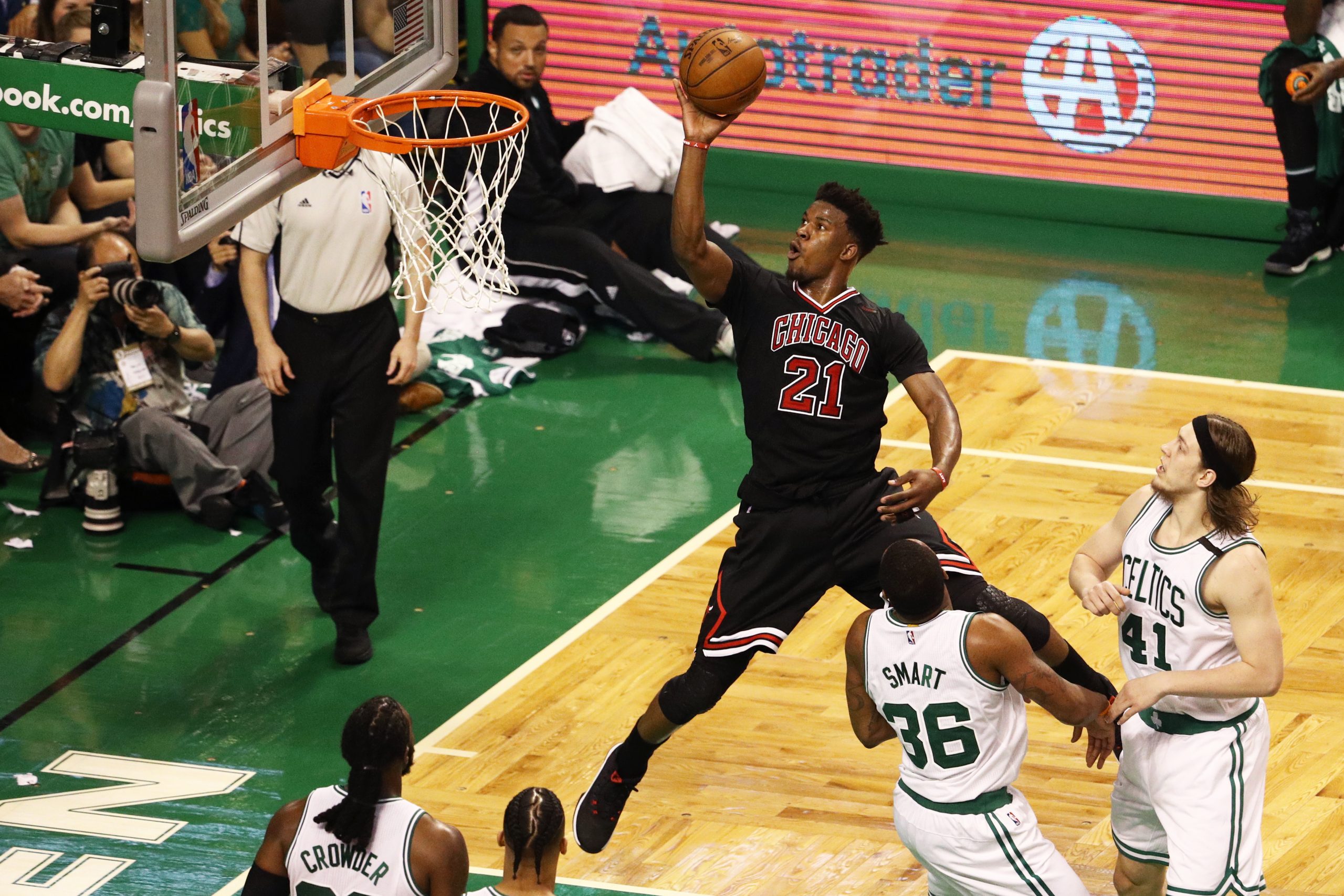 Chicago Bulls v Boston Celtics - Game One