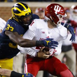 NCAA Football: Indiana at Michigan