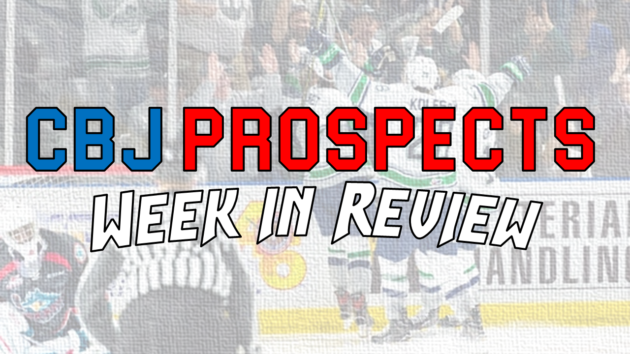 CBJ Prospects Week 15