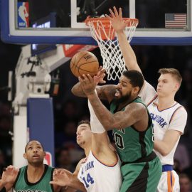 Amir Johnson, Kristaps Porzingis, Willy Hernangomez